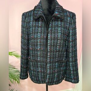 Ann Taylor Tweed Jacket Size 10